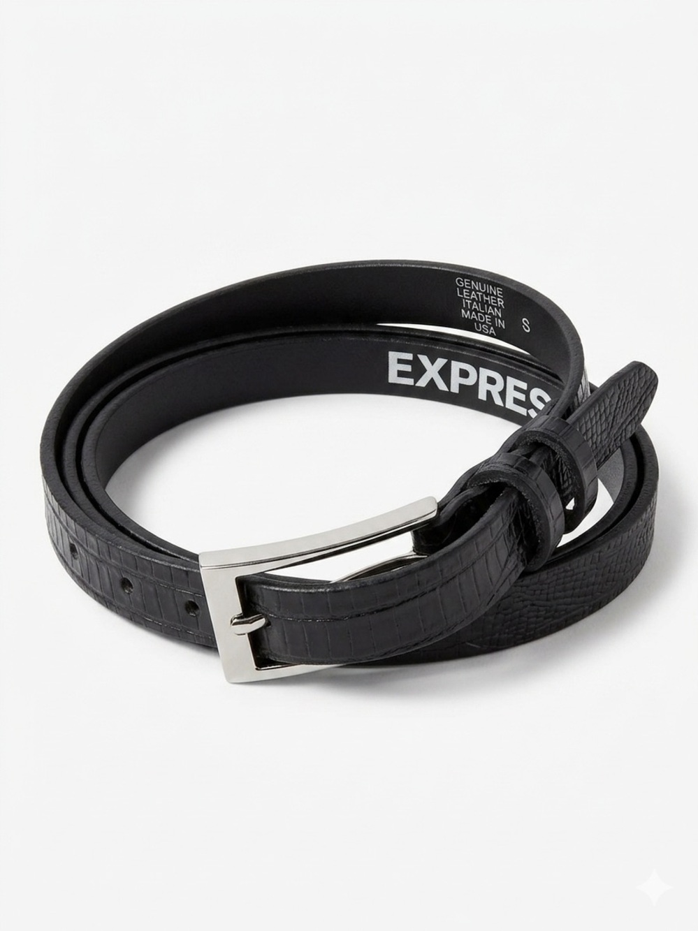 Early 00s Express Leather Belt